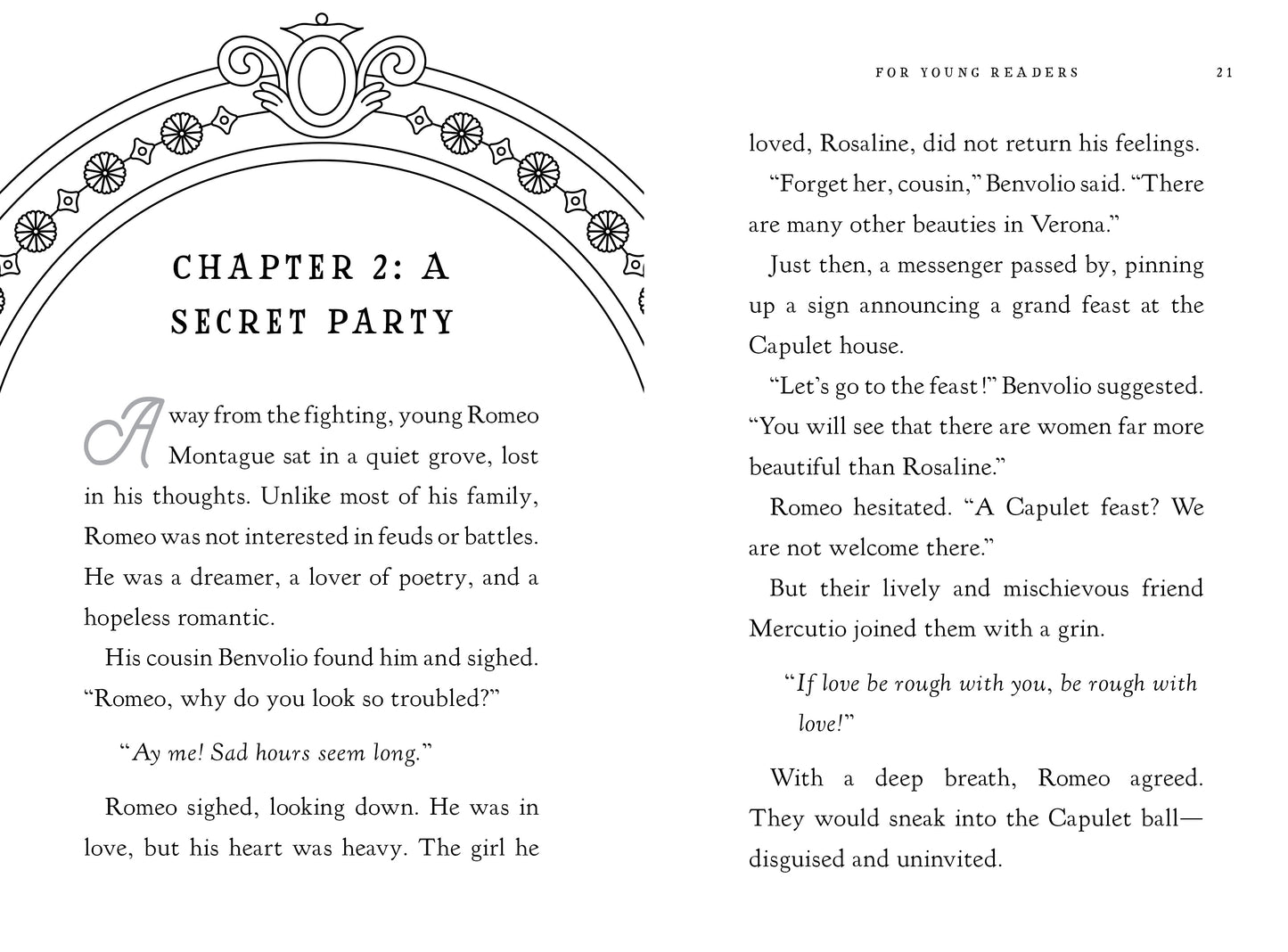 Romeo and Juliet for Young Readers