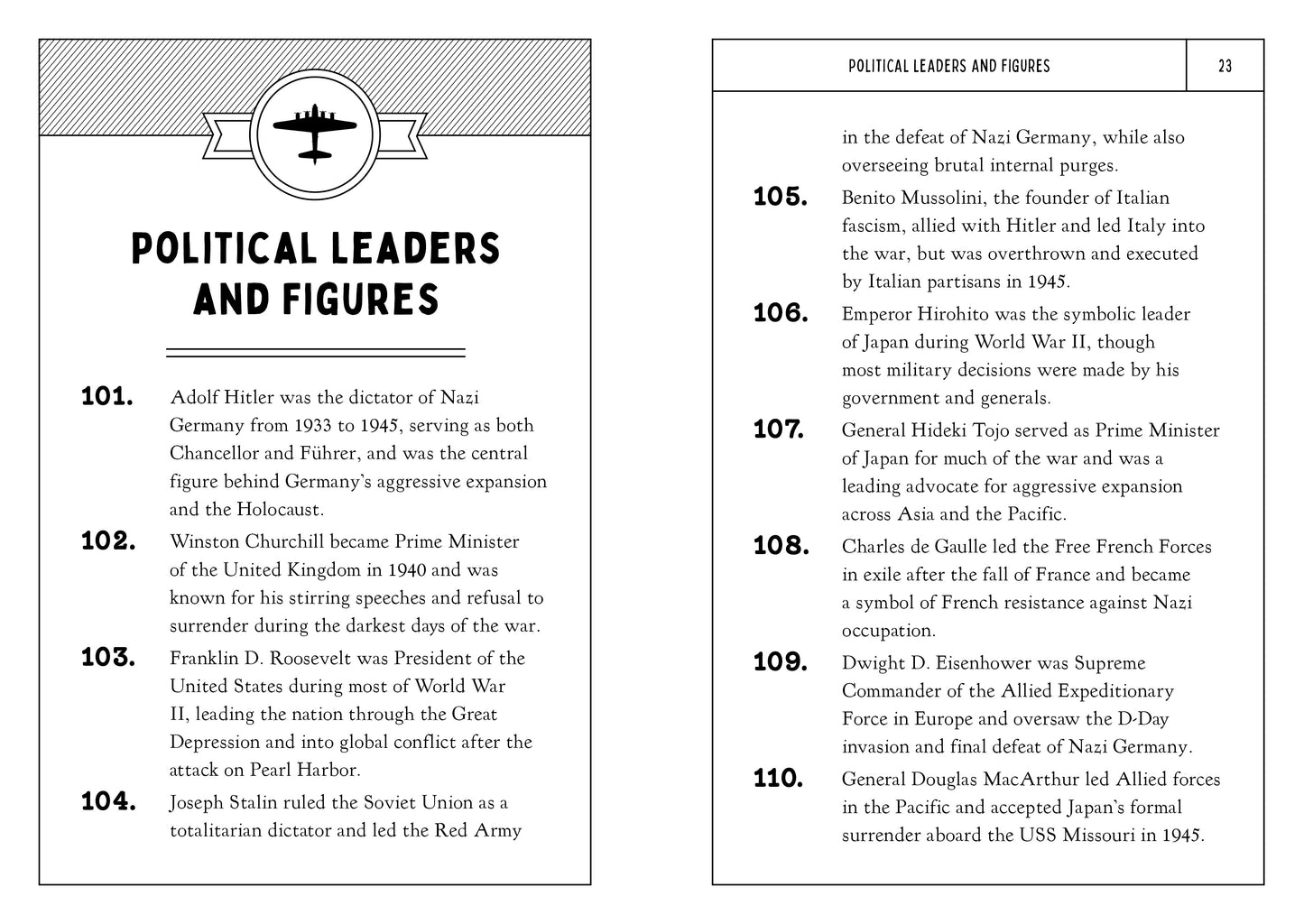 The World War II Fact Book for Kids