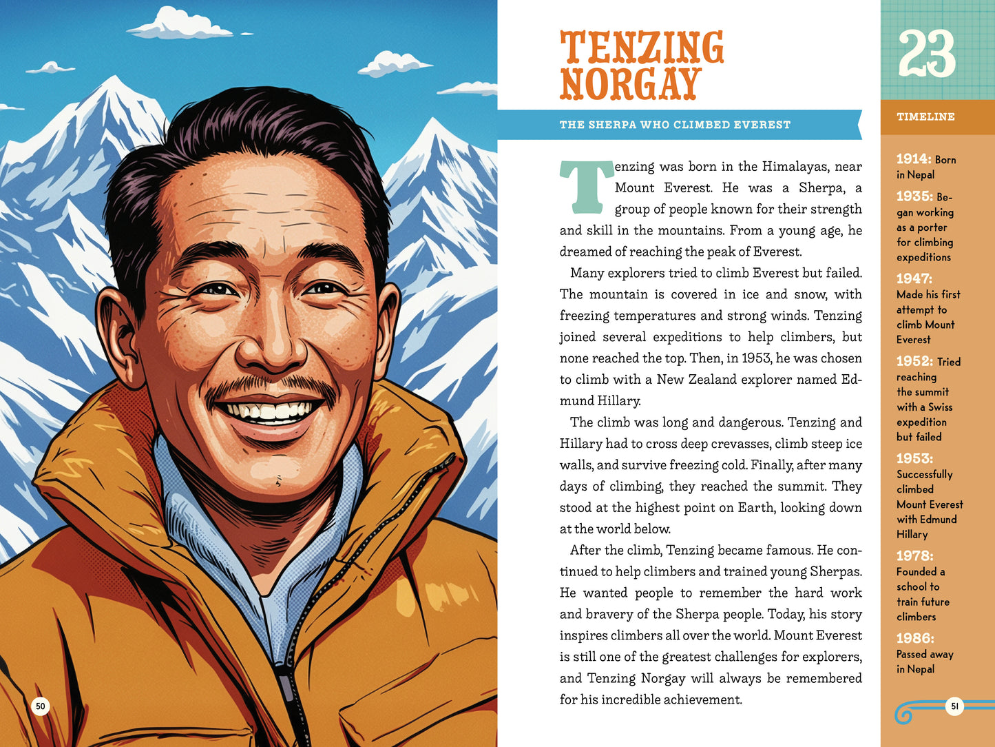Inspiring Stories of Explorers: 30 Biographies of Men and Women Who Explored the World