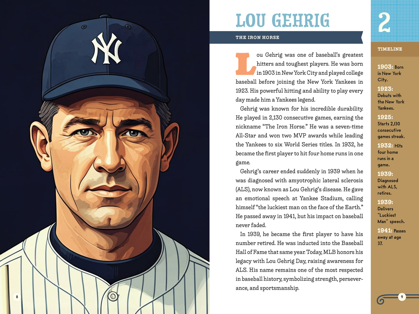 Inspiring Stories from Baseball: 30 Biographies of Baseball Legends, Past and Present