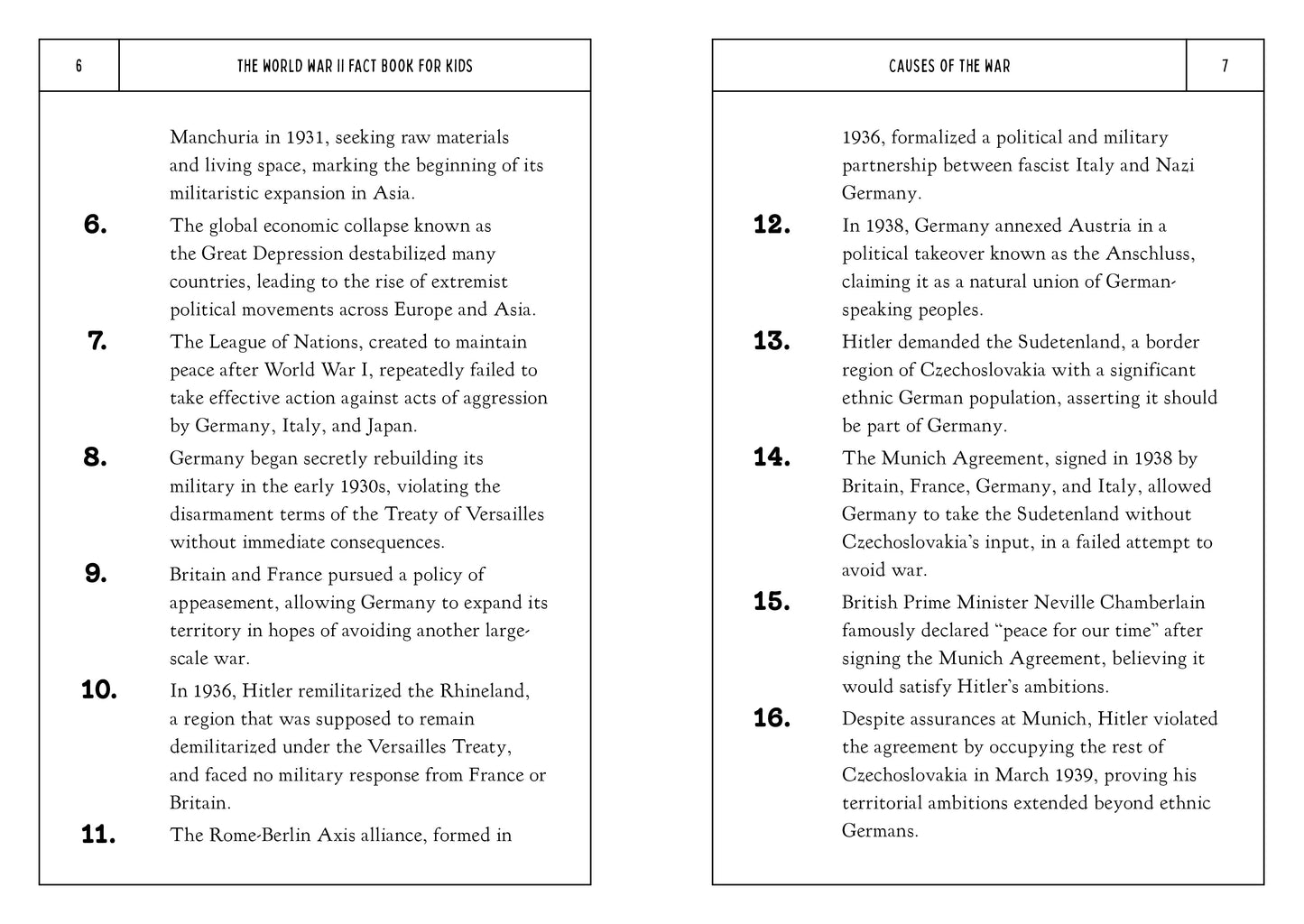 The World War II Fact Book for Kids