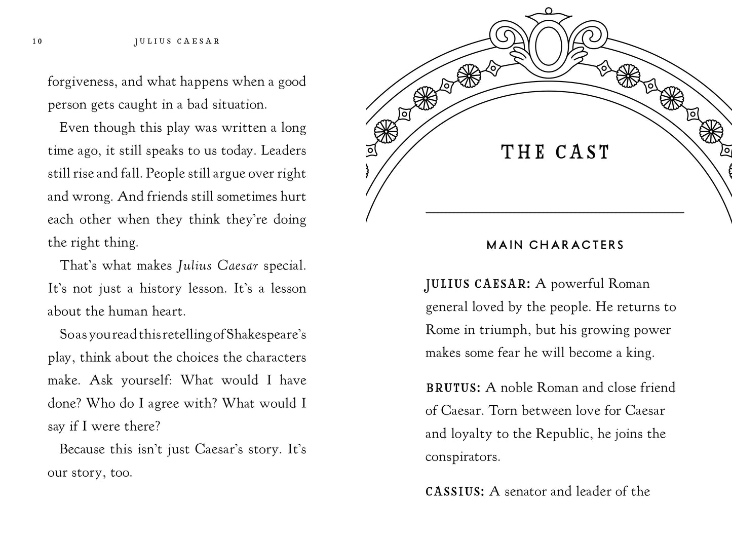 Julius Caesar for Young Readers