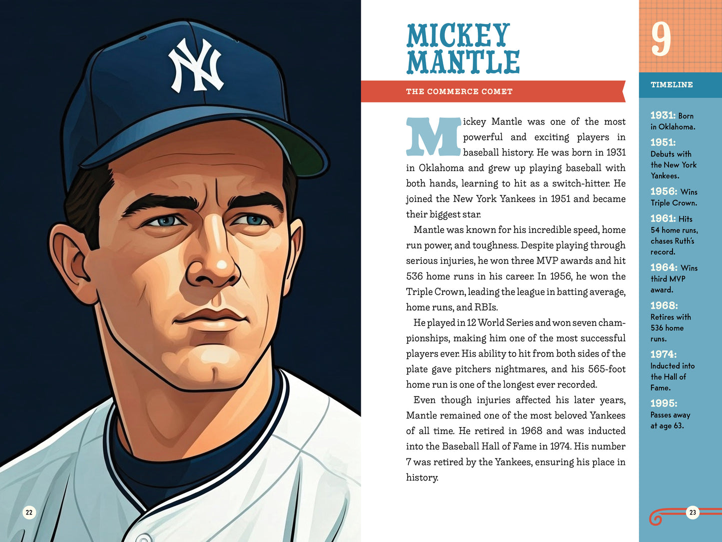 Inspiring Stories from Baseball: 30 Biographies of Baseball Legends, Past and Present