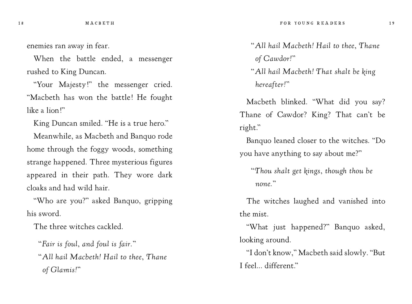 Macbeth for Young Readers
