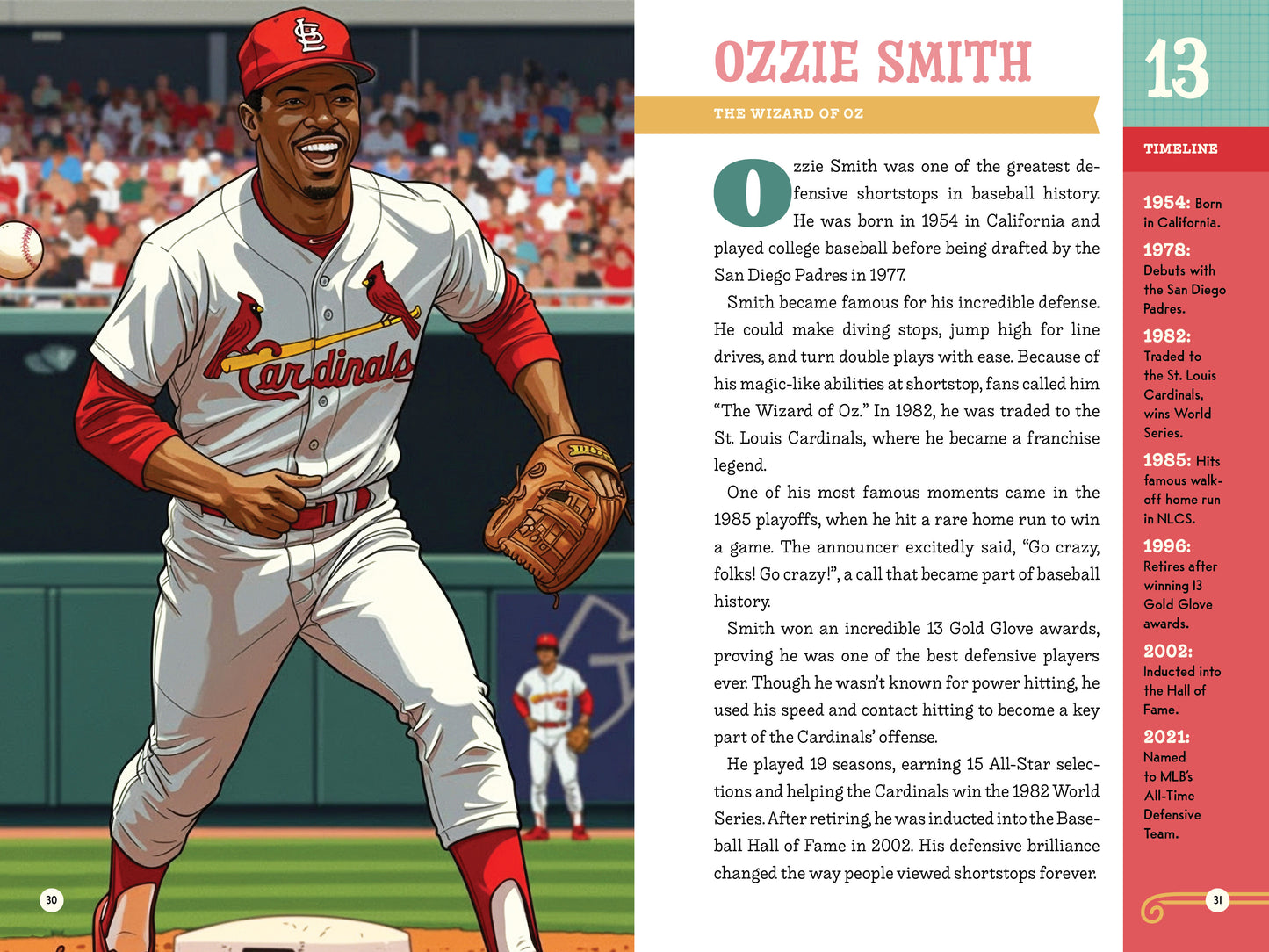 Inspiring Stories from Baseball: 30 Biographies of Baseball Legends, Past and Present