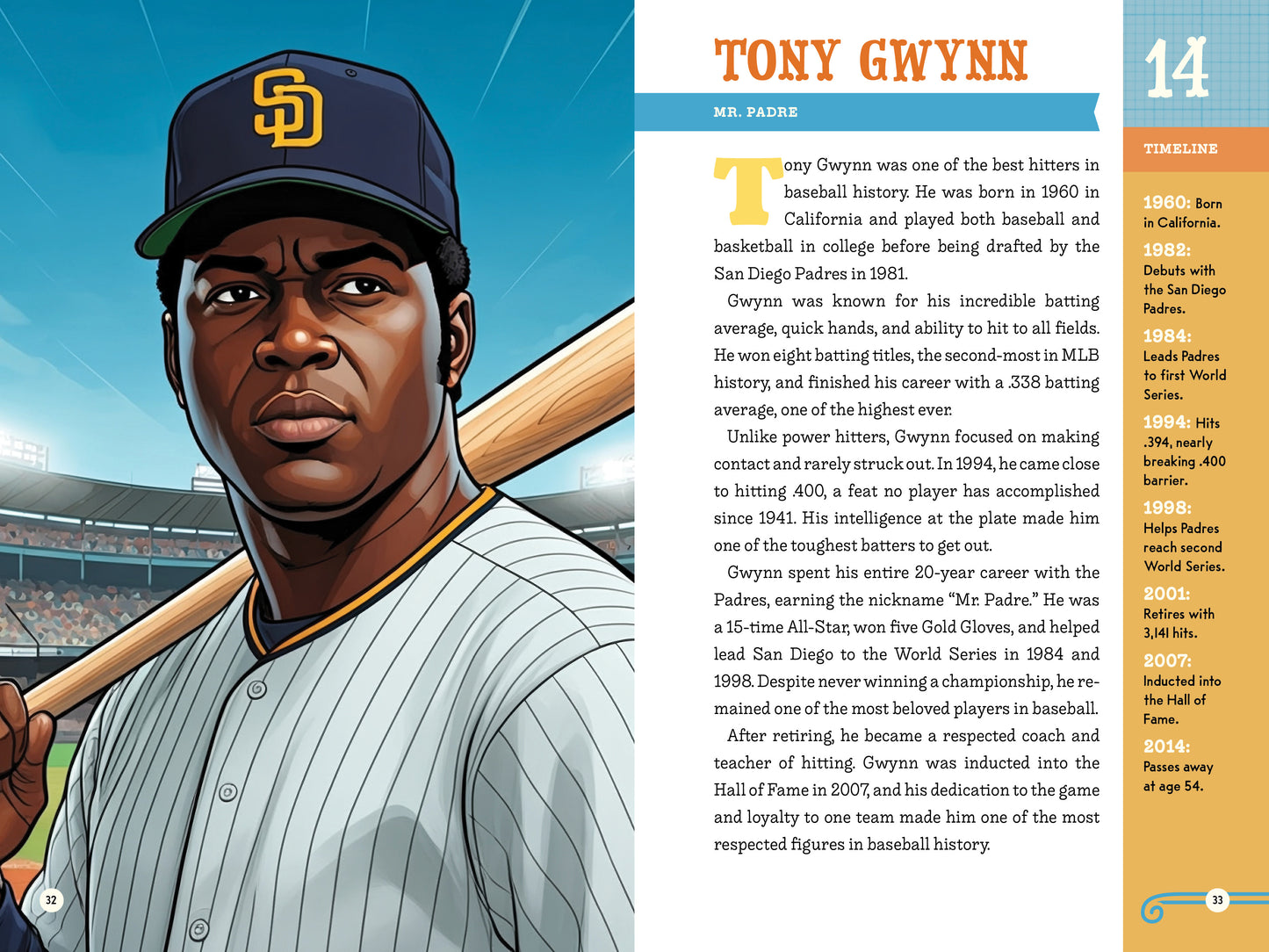 Inspiring Stories from Baseball: 30 Biographies of Baseball Legends, Past and Present