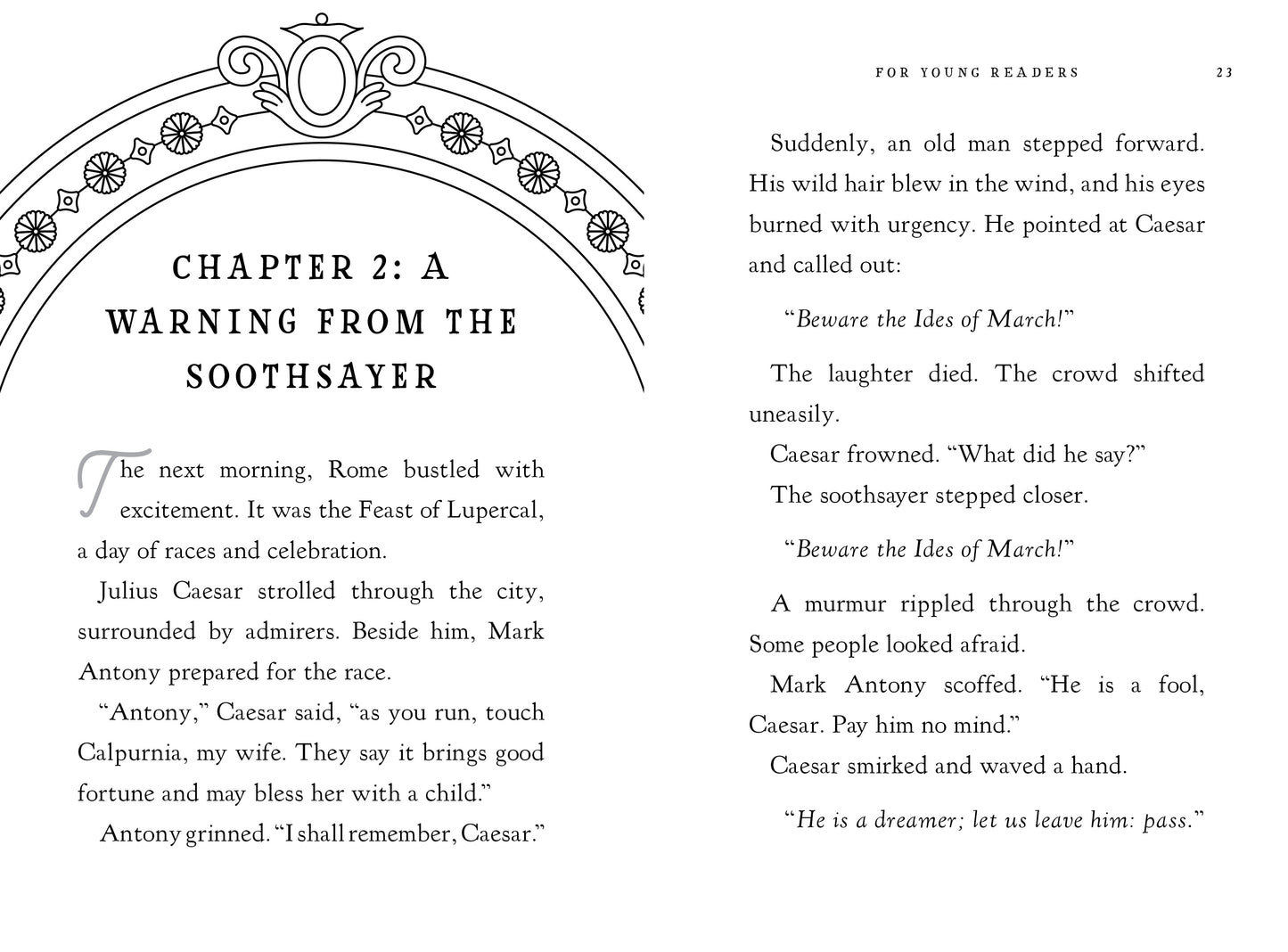 Julius Caesar for Young Readers