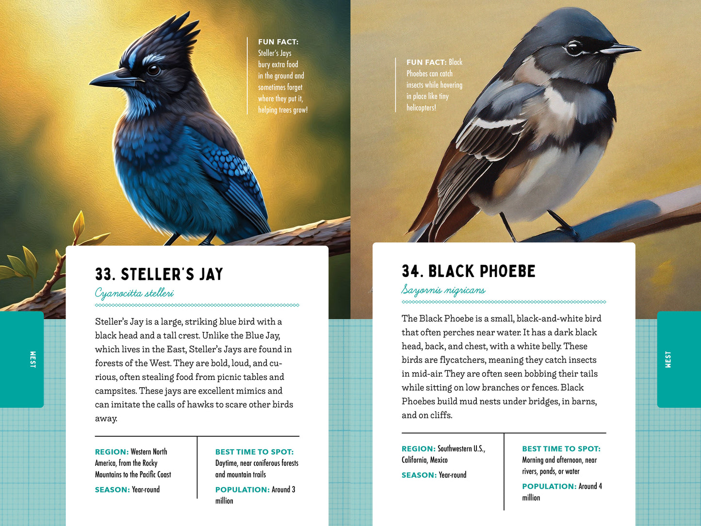 A Kid’s Guide to 50 Backyard Birds