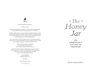 The Honey Jar: An Armenian's Escape the Freedom