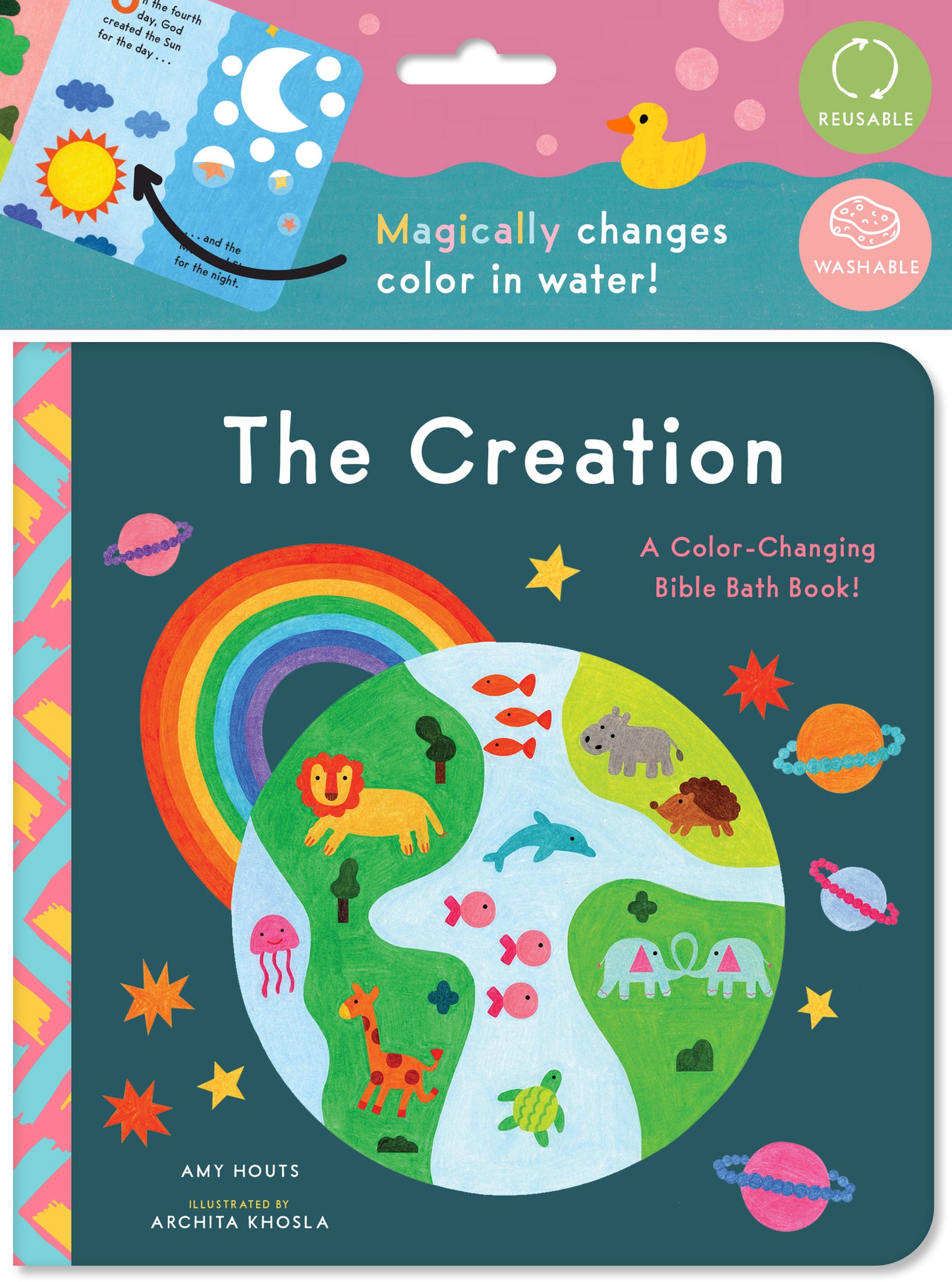 Bible Bath Books: The Creation: A Color-Changing Bath Book