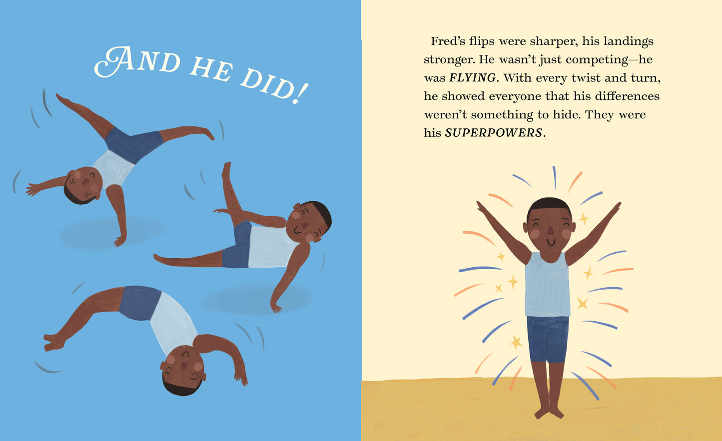 Fred Flips! How One Gymnast Realized that Differences Can Become Strengths