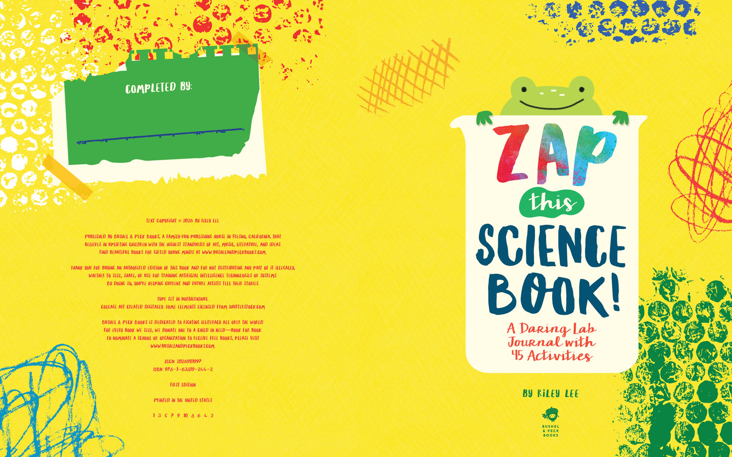 Zap This Science Book!  A Daring Lab Journal with 45 Activities