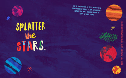 Splatter This Art Book! A Radical Journal with 45 Activities