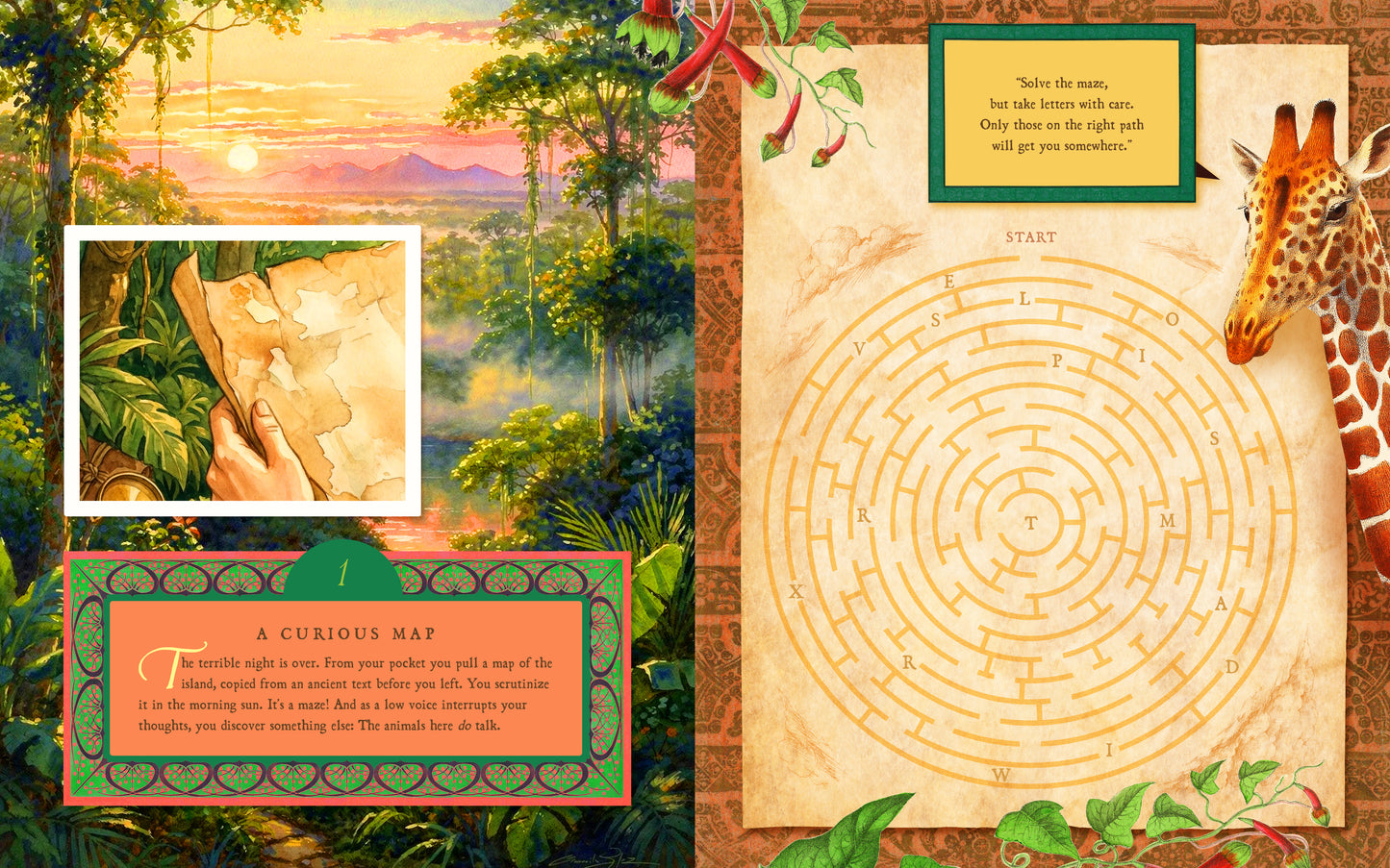 Escape from Animal Island Puzzle Book