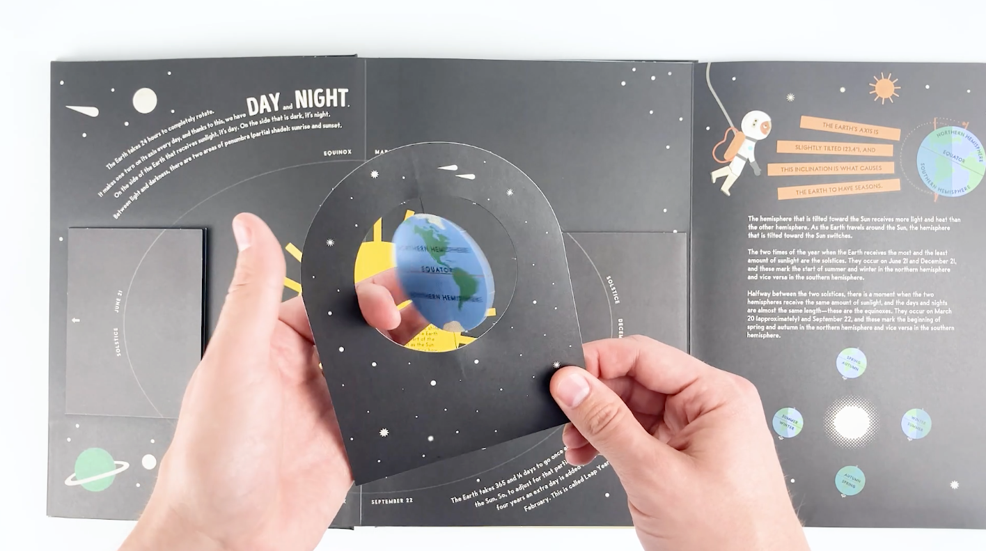 The Sun and the Planets: A 3-D Solar System with Pop-Ups!