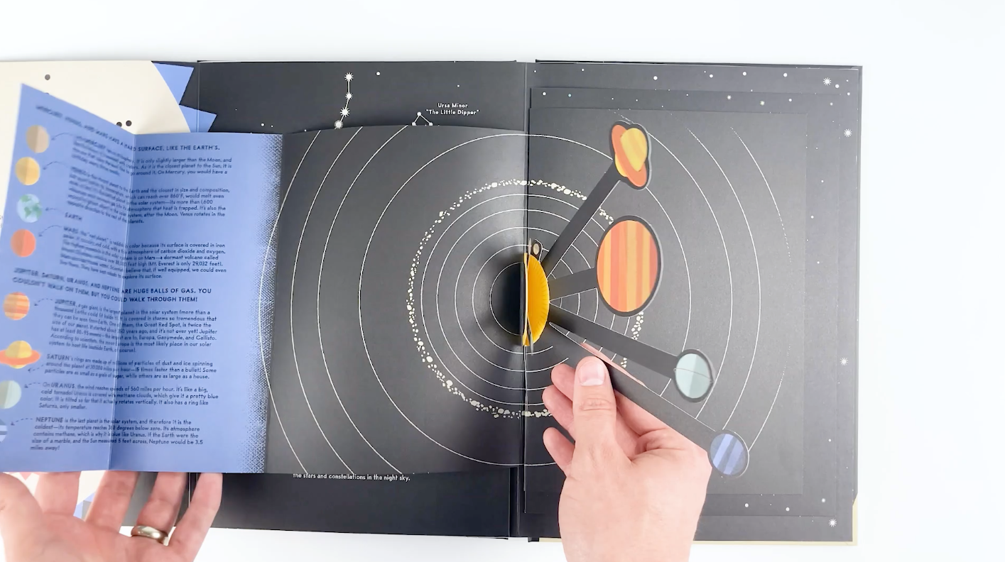 The Sun and the Planets: A 3-D Solar System with Pop-Ups!