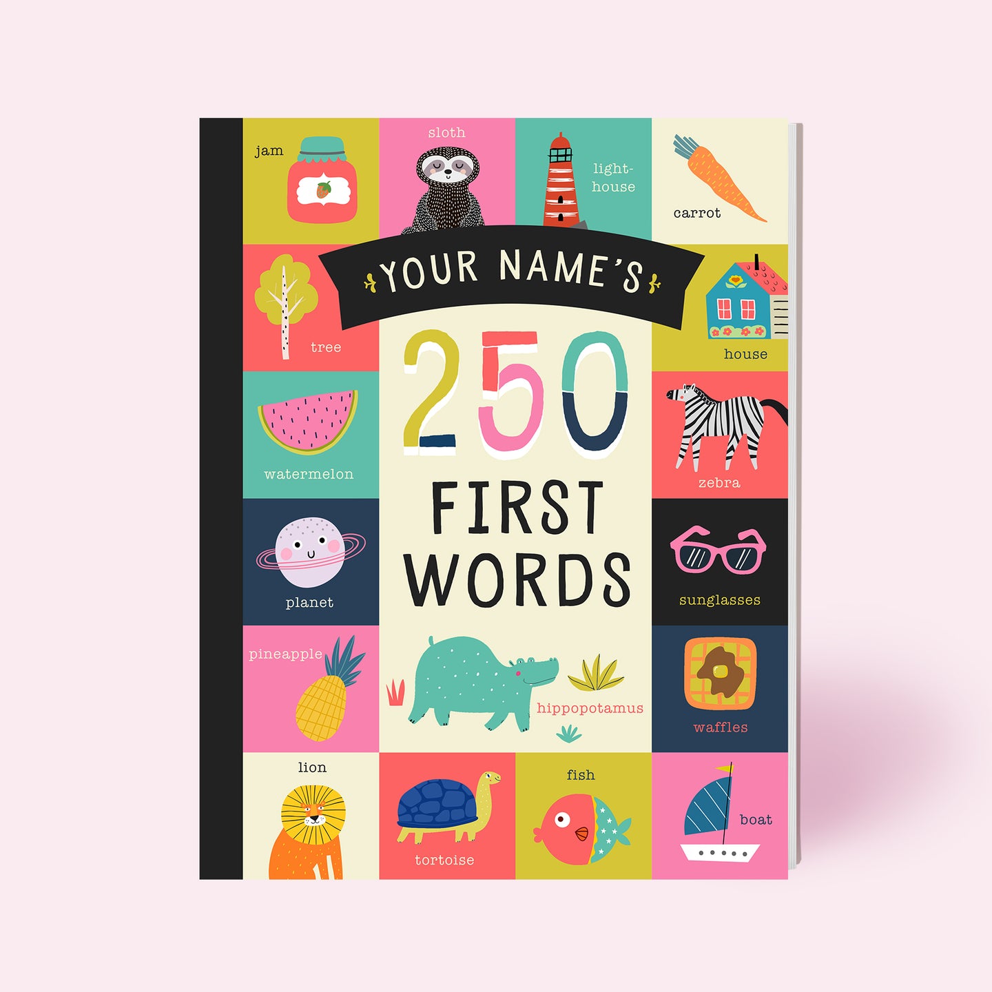 Personalized Book of 250 First Words