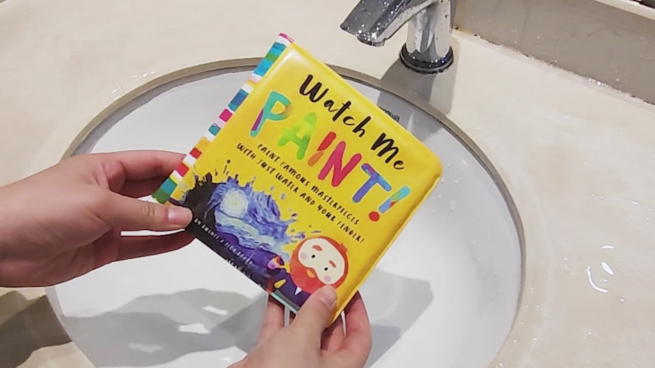 Watch Me Paint! (Color-Changing Bath Book) – Bushel & Peck Books