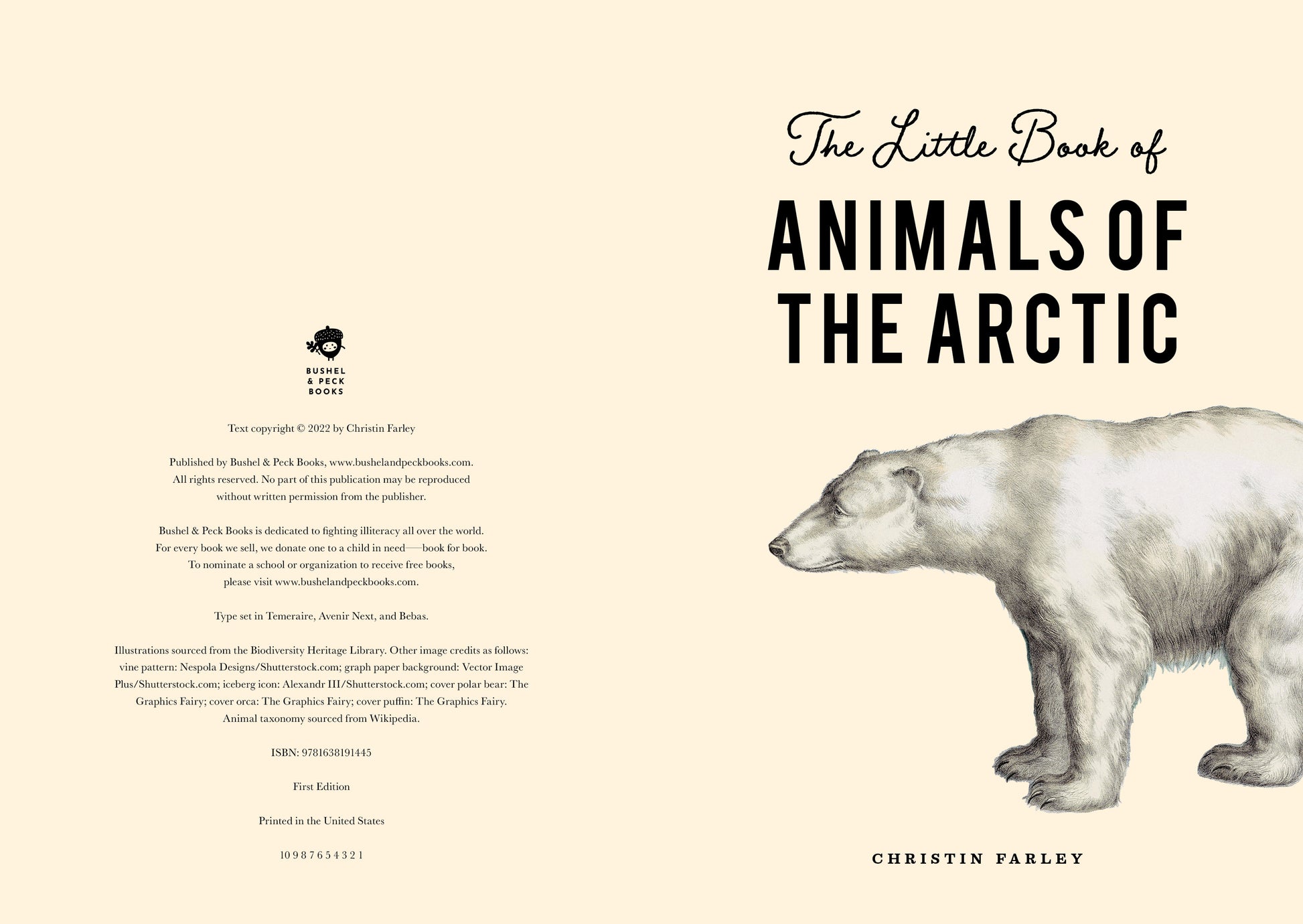 The Little Book of Arctic Animals – Bushel & Peck Books